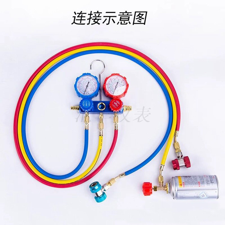 连接示意图 双表阀连接示意图