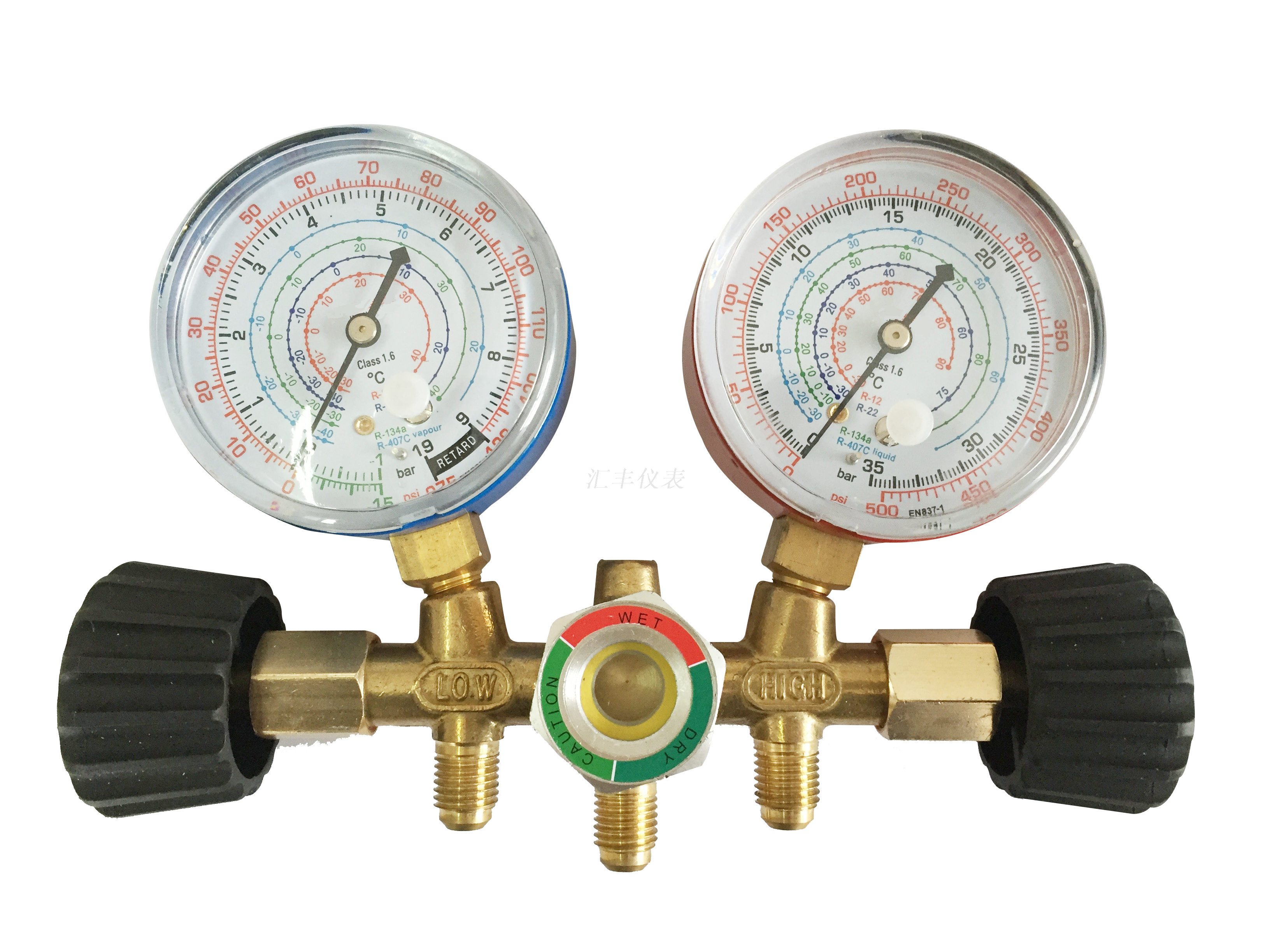 空调冷媒双表阀